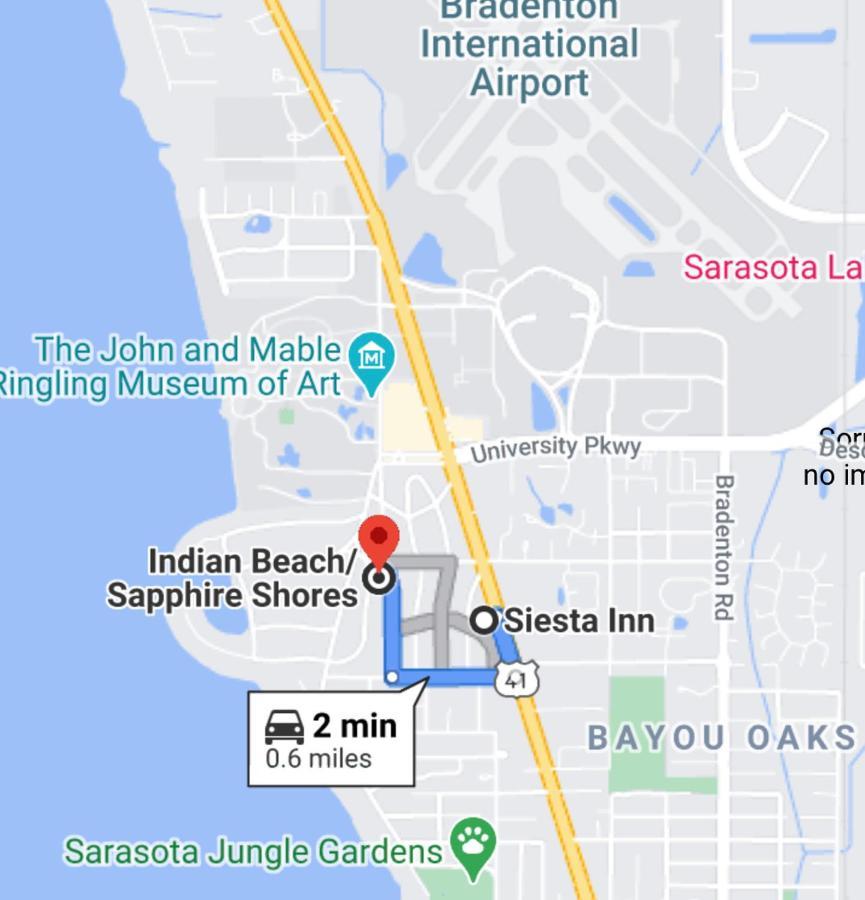 Siesta Inn Sarasota - Indian Beach Extérieur photo